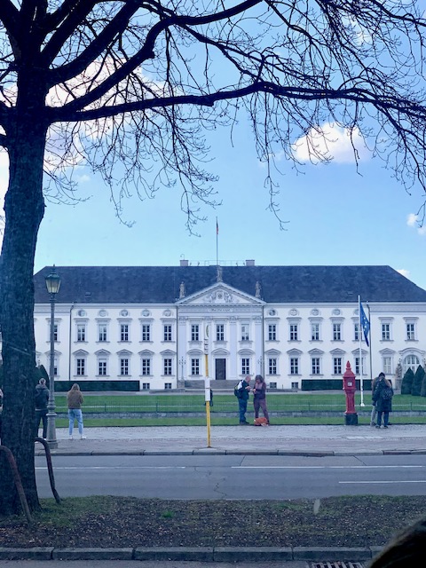 Bellevue Palace, one of the most important landmarks in Berlin